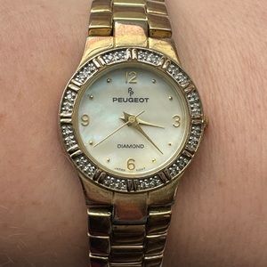 Vintage Peugeot Diamond 782 Ladies Watch